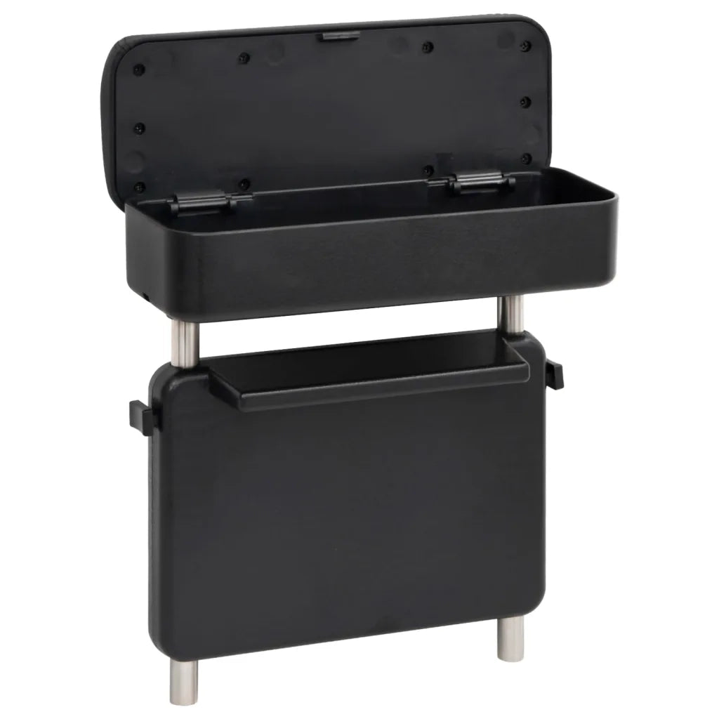 Bracciolo per Auto Universale Nero 23x8x(30-38) cm in ABS CFW6462067