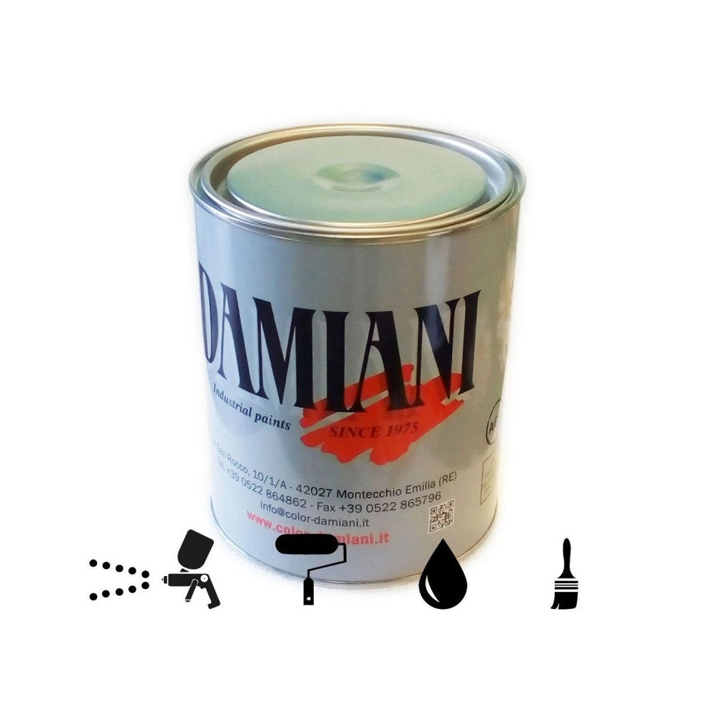 Damiani 25kg smalto ferromicaceo opaco a rapida essiccazione colore grigio ferro