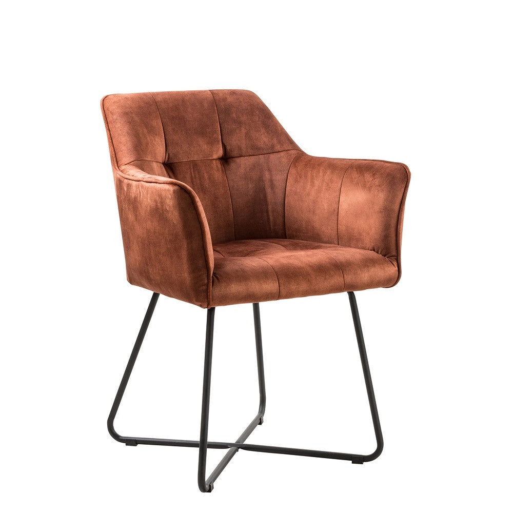 Sedia PIKER (marrone)