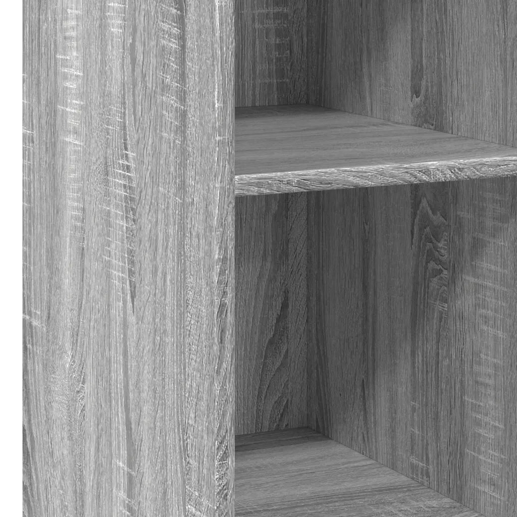 Credenza Grigio Sonoma 30x41x93 cm in Legno Multistrato 846346