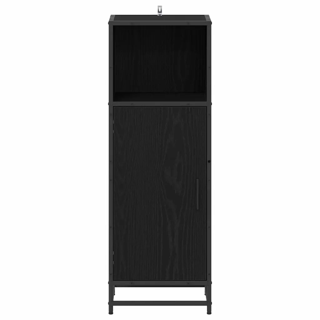 Set di mobili per il bagno Rovere Nero 35 x 37,5 x 100 cm 883593