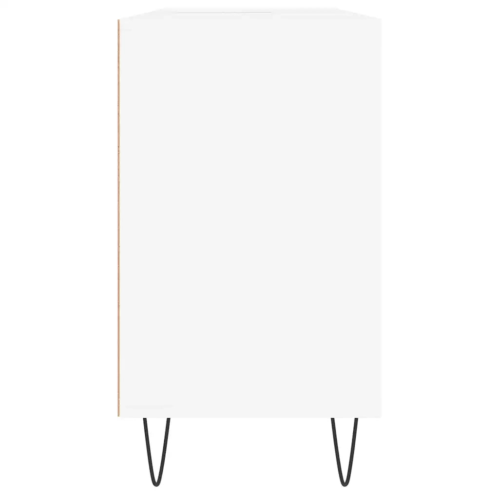 Mobile da Bagno Bianco 80x33x60 cm in Legno Multistrato 831628