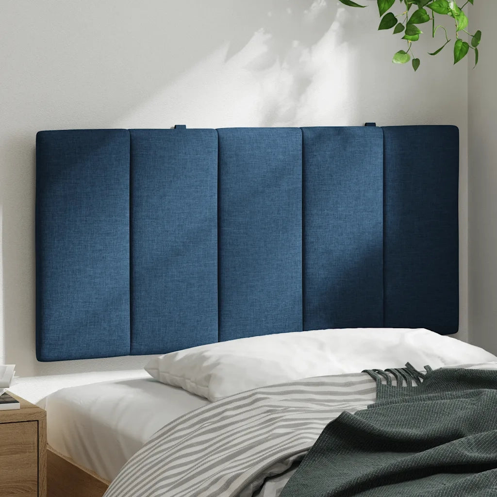Cuscino Testiera Hanko Blu 100 cm in Tessuto CFW2929151