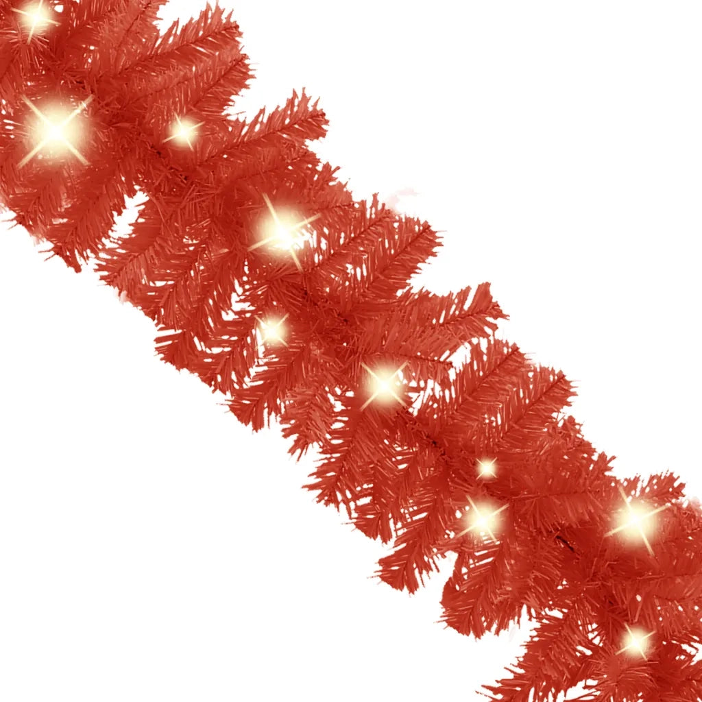 Ghirlanda Natalizia con Luci a LED 5 m Rossa CFW7048879