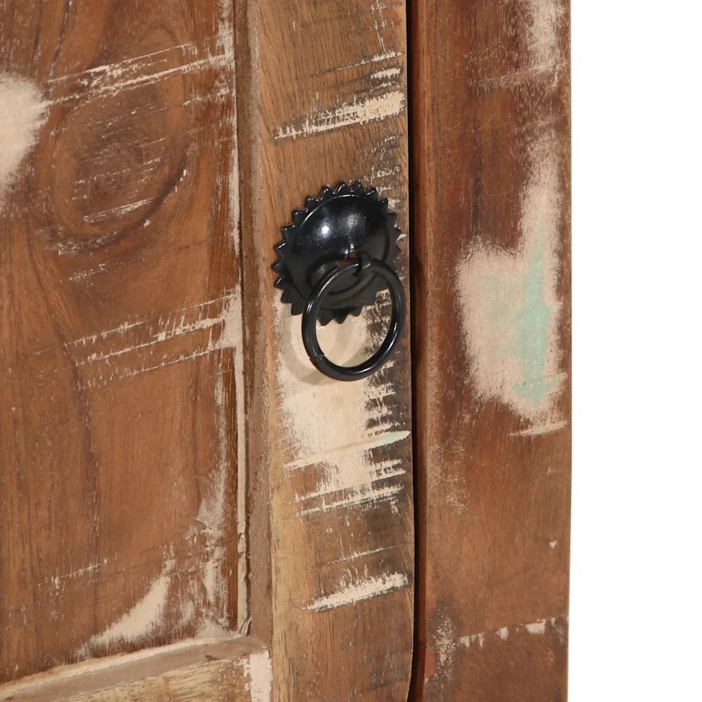 Comodino 40x32x46 cm in Legno Massello di Recupero 4104509