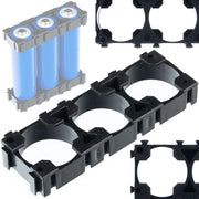 Custodia per Batterie 1x3 per 3 Celle 18650 – Plastica di Alta Qualità | Organizzazione Efficiente