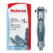 Tasselli Nylon Hm 5X37 Sk Con Vite Set 5 Pezzi - Fischer