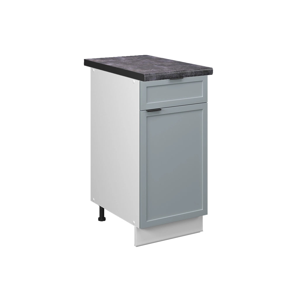 Vicco Mobiletto base per cucina Blu-grigio chiaro 40 cm , PL Antracite