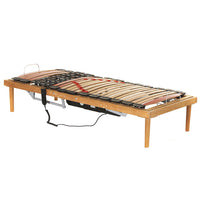 Rete ATP Motorizzata a Doghe 80x190 cm in Faggio Naturale 38 mm Dormidea Crio