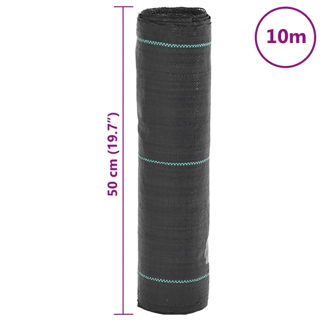 Membrana Antierbacce Nera 0,5x10 m in PP CFW4991222
