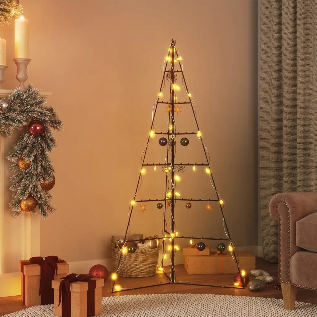 Albero di Natale | Decorazioni natalizie Decorativo in Metallo Nero 140 cm