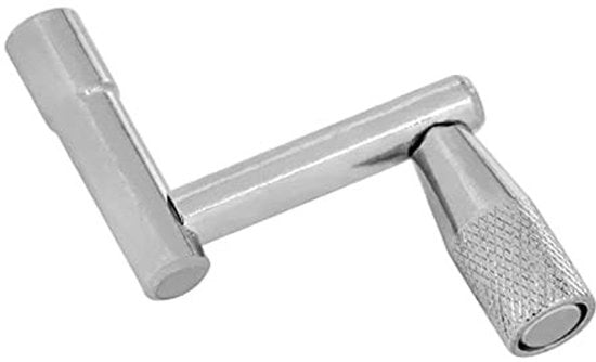 Chiave di Tuning Universale per Batteria - Zinklegering - Resistente/Duraturo - per Regolazione della Batteria - Leggero - Dimensioni 61x40x10 MM - Chiave di Batteria