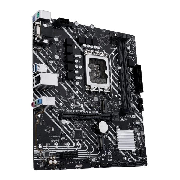 Asus prime h610m-e d4-csm intel h610 lga 1700 micro atx - 90MB19N0-M0EAYC