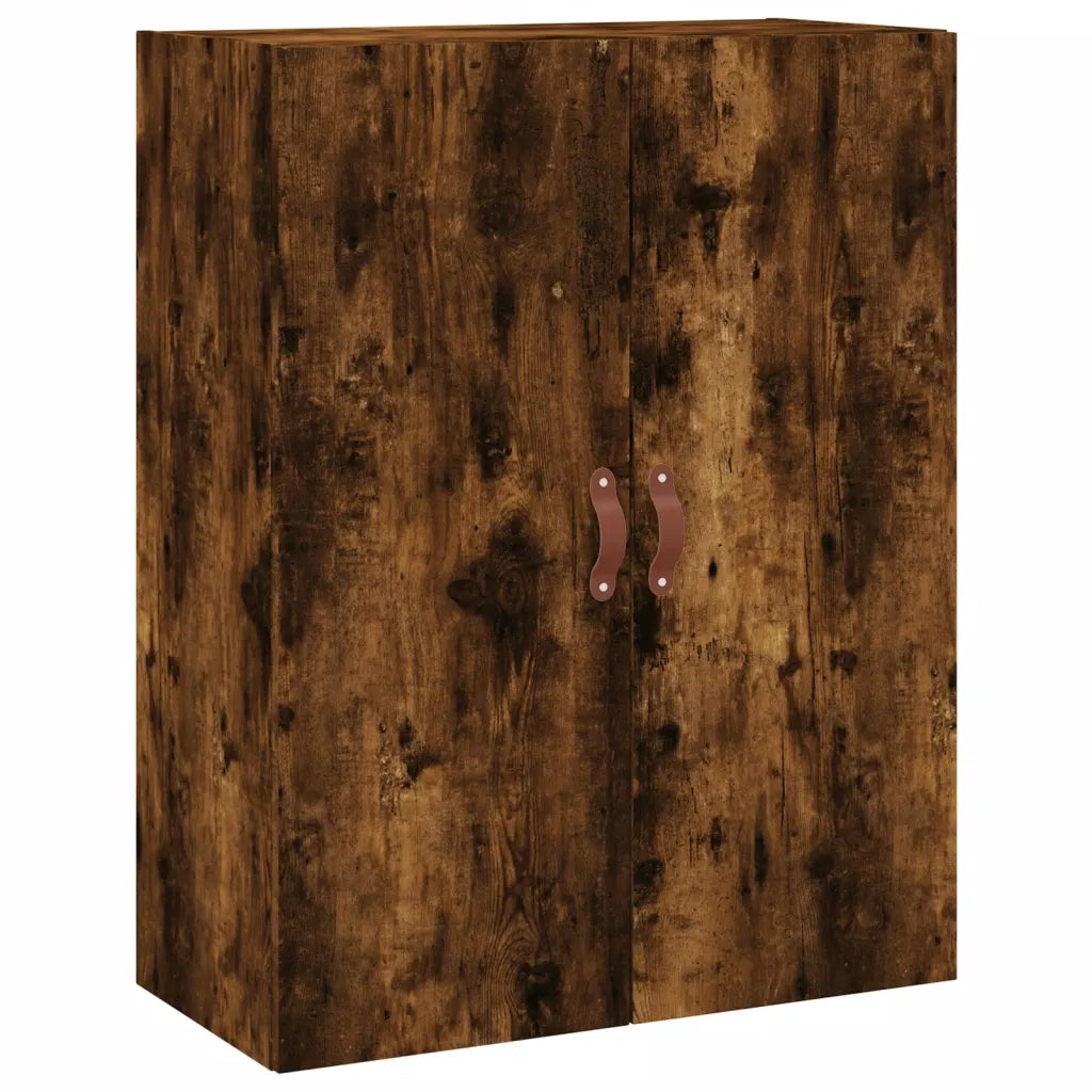 Credenza Rovere Fumo  69,5x34x180 cm in Legno Multistrato 3195824