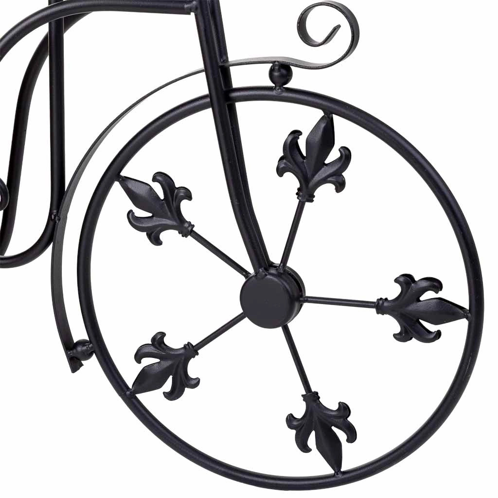 Portavaso per bicicletta nero, 51x20x33h cm