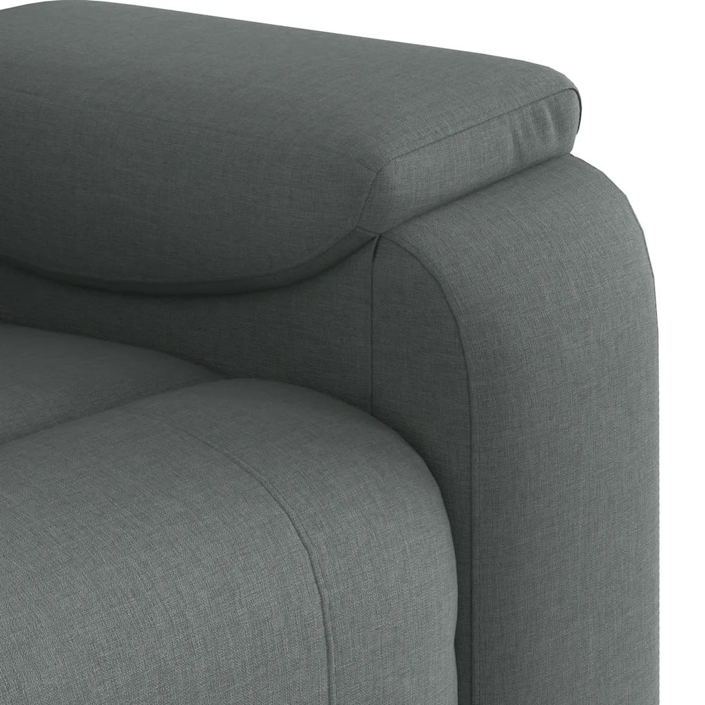 Poltrona reclinabile in Tessuto Grigio Scuro 3303546