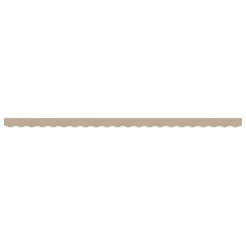 Banda per Tenda per Telaio da 5 m Beige 4.8x0.2 m