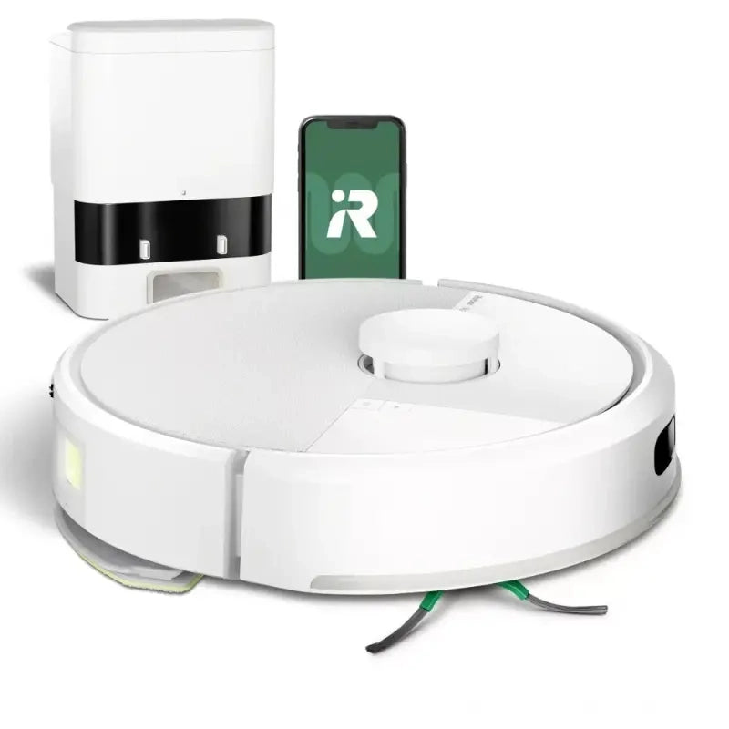 iRobot Roomba 105 Combo + Stazione Autosvuotamento, Aspirapolvere Lavapavimenti