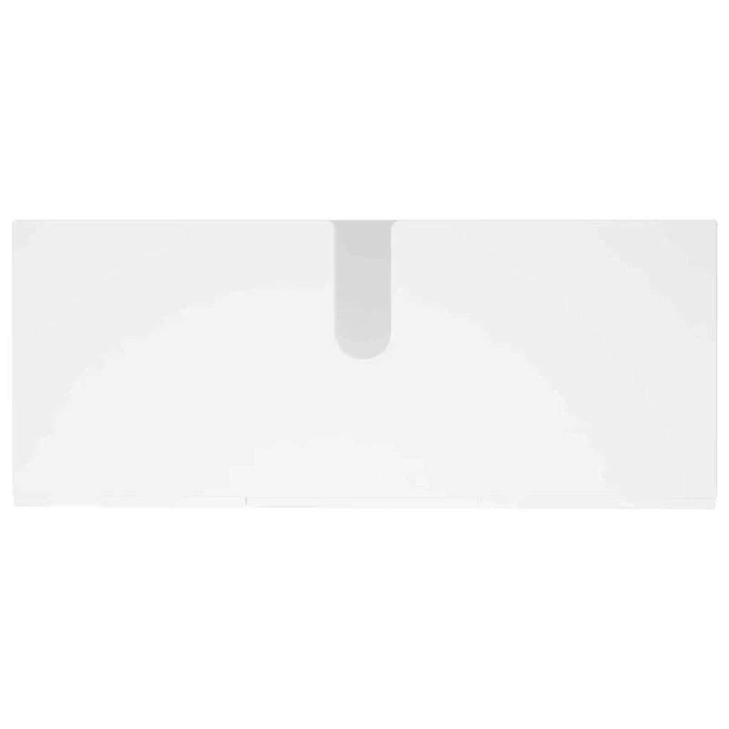 Set mobili da bagno 3 pz Bianco Lucido Legno ingegnerizzato 3433059