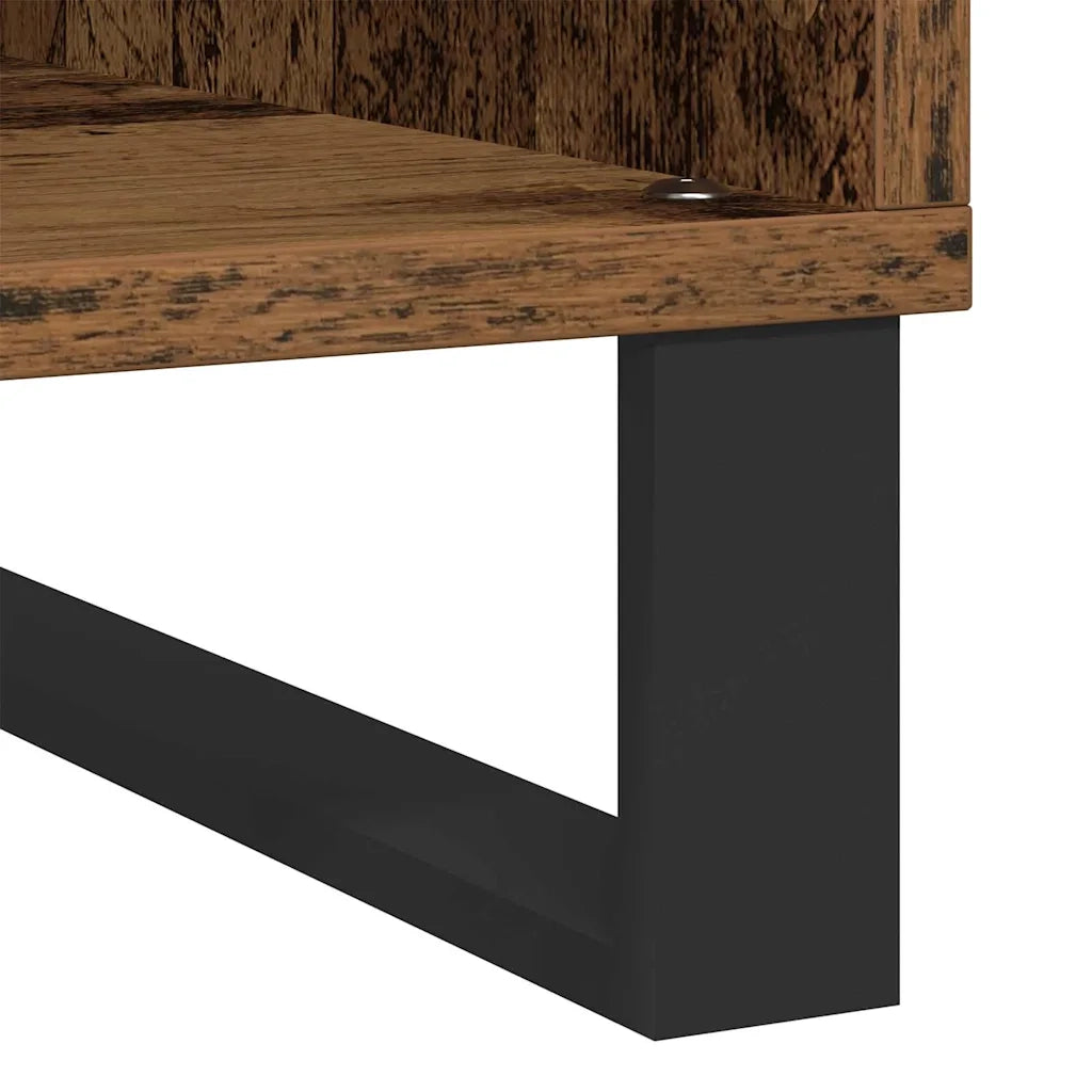 Mobile porta vinili Legno vecchio 84,5 x 38 x 89 cm CFW3621325