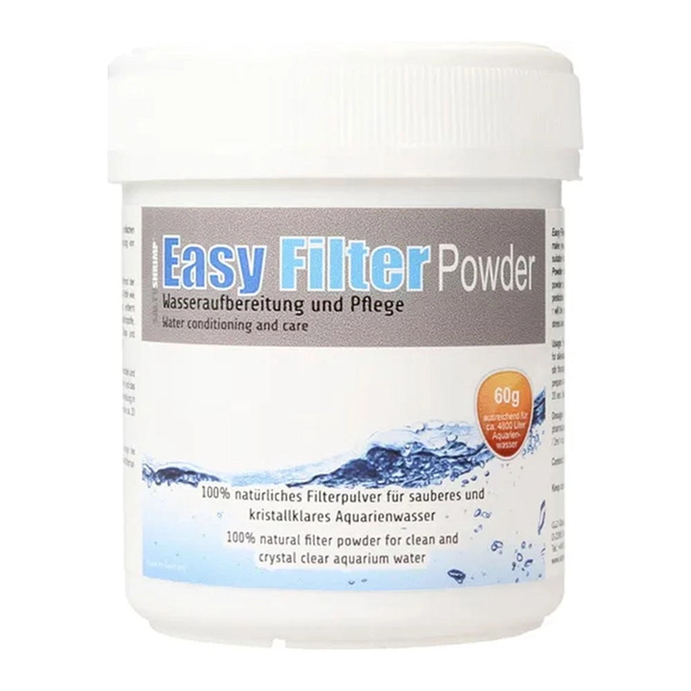 SaltyShrimp Easy Filter Powder - biocondizionatore in polvere ad alte prestazioni Formato: 60 gr