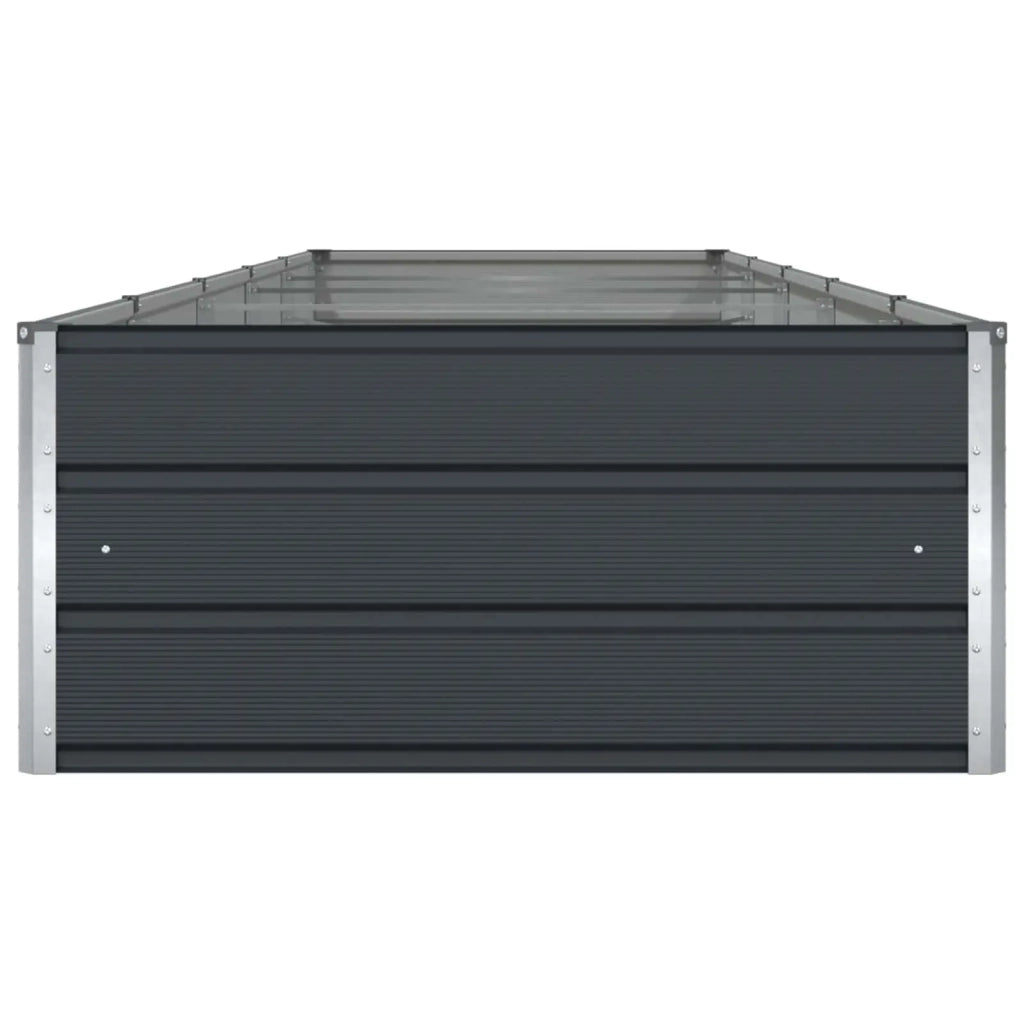 Fioriera Antracite 480 x 100 x 45 cm Acciaio zincato