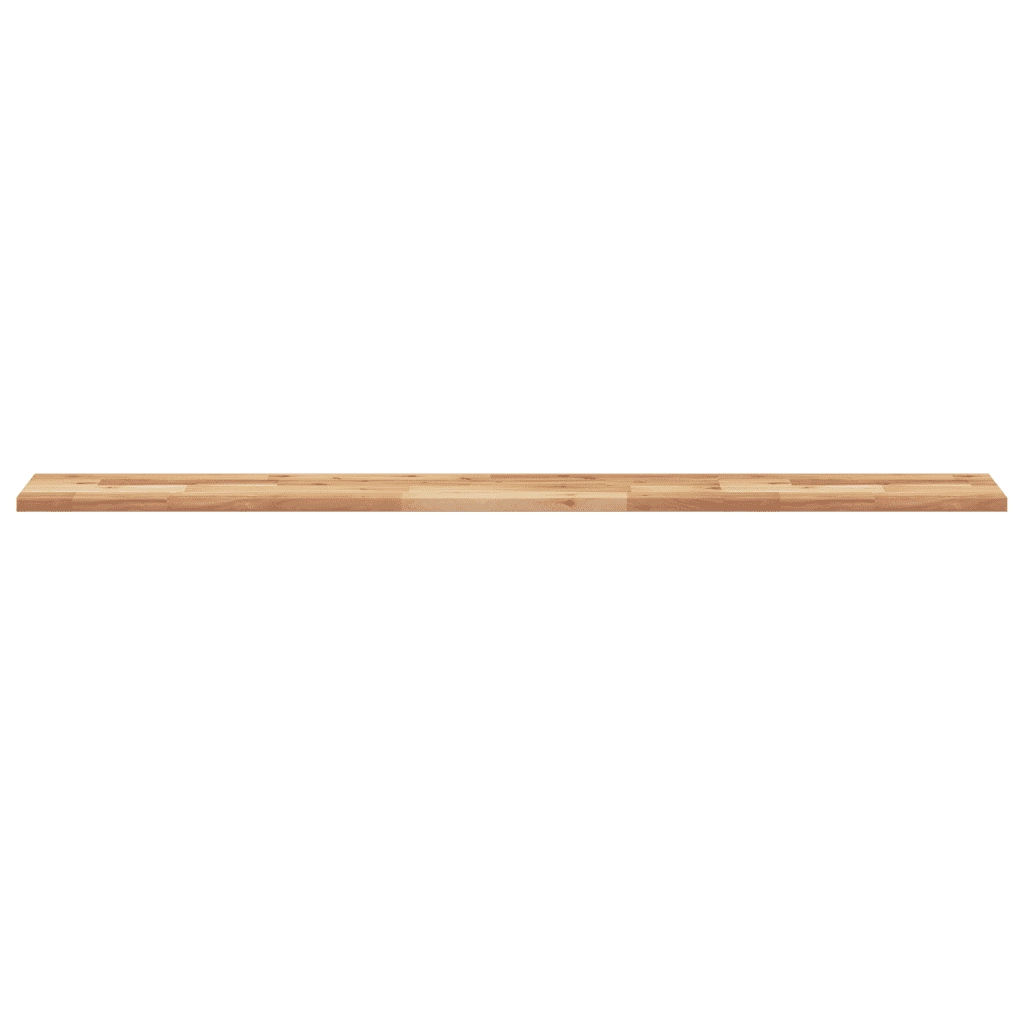 Mensole da Parete 2 pz 120x20x2 cm Legno Acacia Rifinito a Olio 3279512