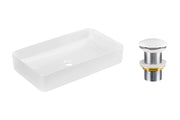 Set lavabo con tappo click-clack Lavabi da appoggio 60 x 1401 x 34 cm
