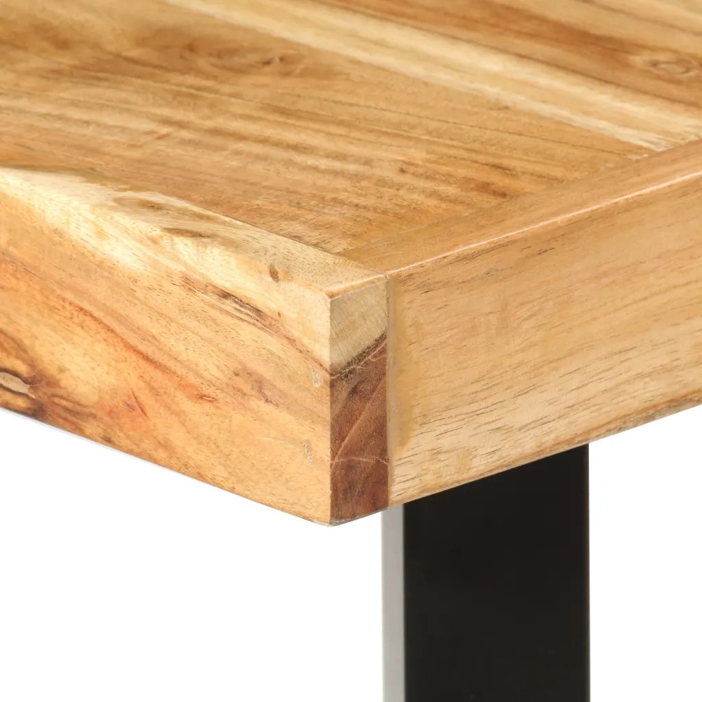 Tavolo da Bar 180x70x107 cm in Legno Massello di Acacia 286596