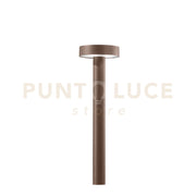 PALO UNDERWOOD CORTEN 4 LUCI ATTACCO G9 IP65 21X70CM IN METALLO