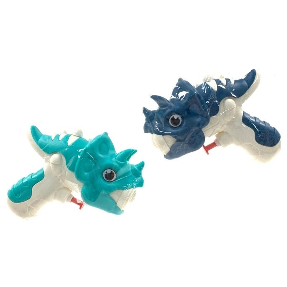 Trade Shop - Pistola Ad Acqua A Forma Di Dinosauro Plastica 10cm Gioco Divertente Per Bambini 618569 -