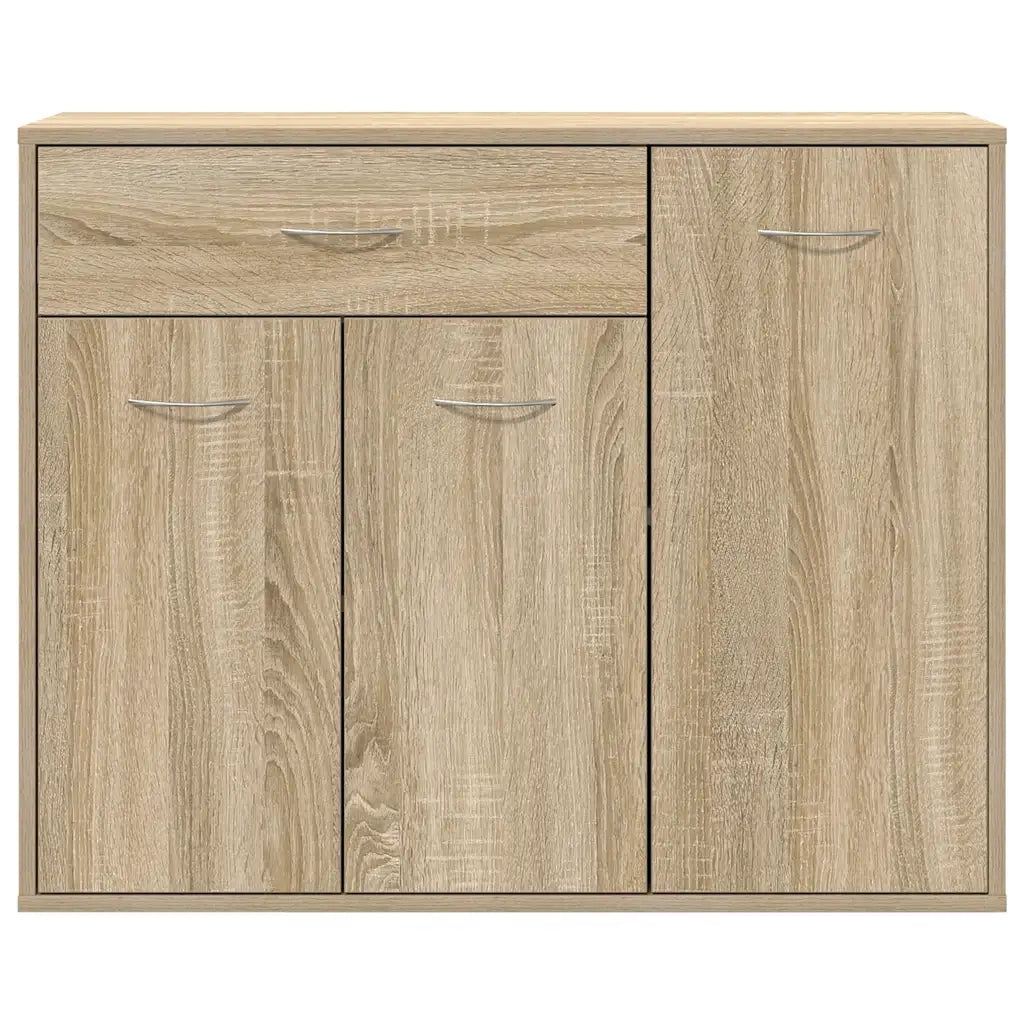 Credenza Rovere Sonoma 88x30x70 cm in Legno Multistrato 800678