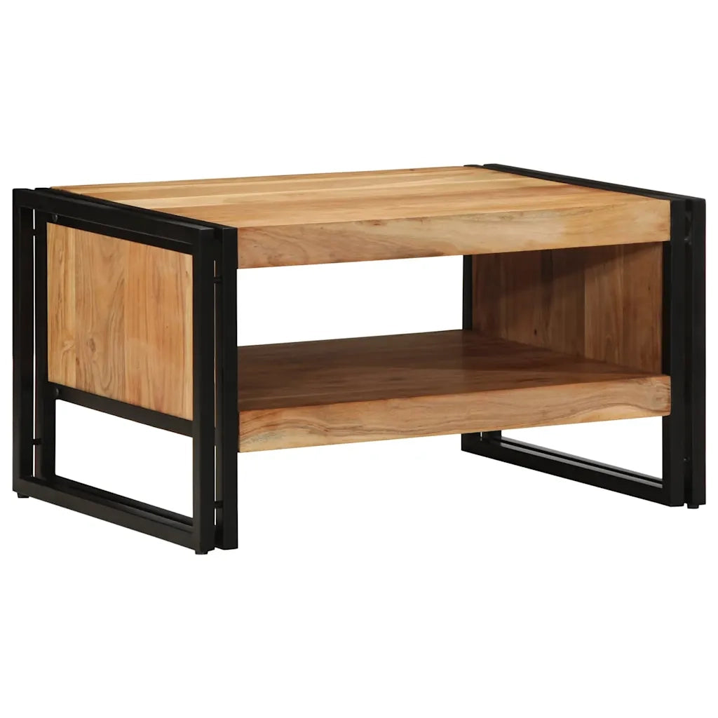 Tavolino da Salotto 70x50x38 cm Legno Massello di Acacia 4102710