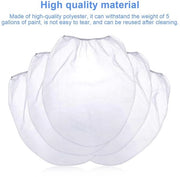 Saccola a Filtro 5 Galloni - Design a Maglie Finte - Apertura Elastica - Riciclabile - Poliestere - 530 x 420 mm - Setola Filtro