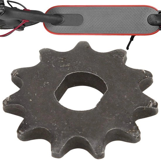 Ruota a Pedali Elettrica per Scooter - 11 denti H-gear - Duraturo e Facile da Utilizzare - Formato Compatto - Per catena T8F - Ruota di Ricambio...