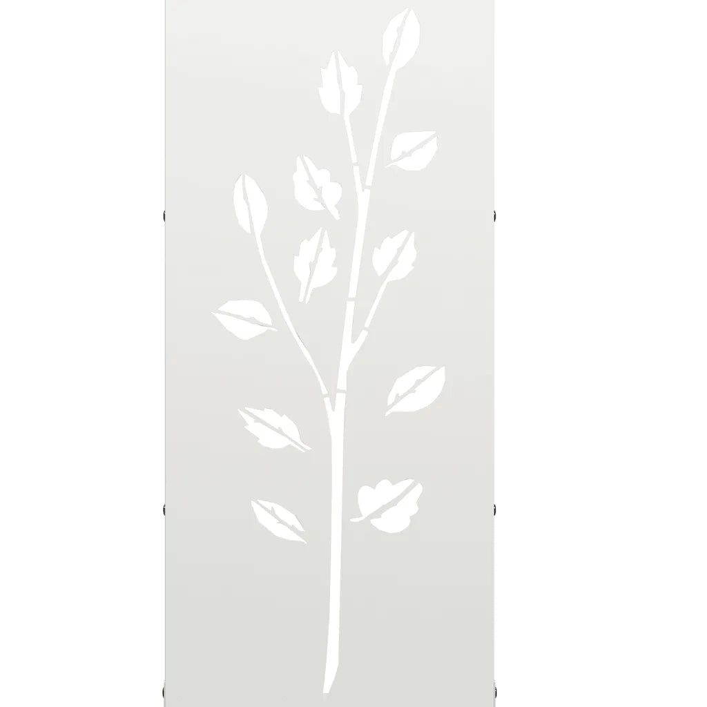 Rastrelliera per Legna da Ardere Bianca 40x30x80 cm CFW2918521