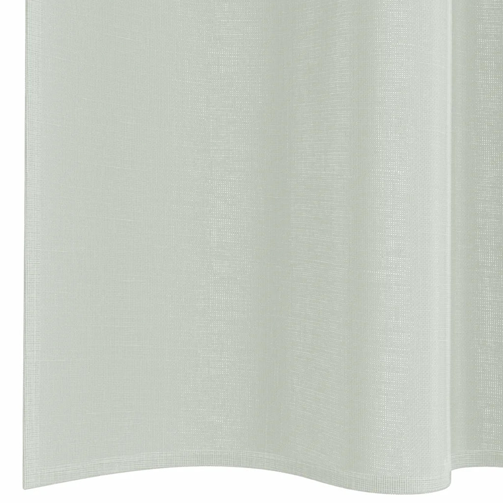 Tende in Voile con Tasche per Aste 2 pz Grigio Chiaro 4102208