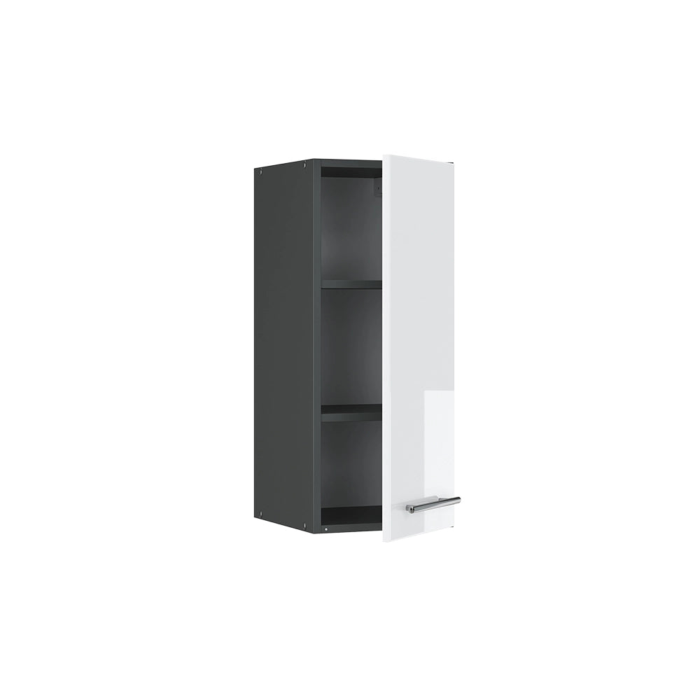 Vicco Pensile da cucina Bianco lucido 30 cm