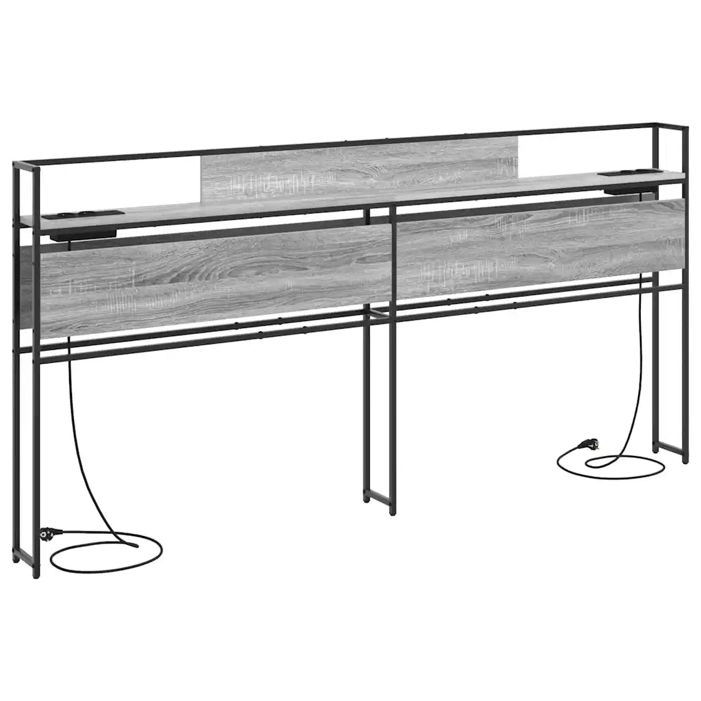 Testata contenitore Grigio sonoma Legno multistrato 859663
