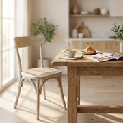 Sedia impilabile in legno da interno - PENELOPE