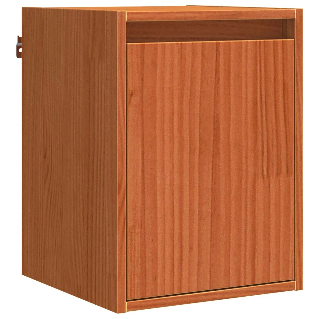 Armadietto a muro Marrone cerato 30 x 30 x 40 cm Pino massello 869867