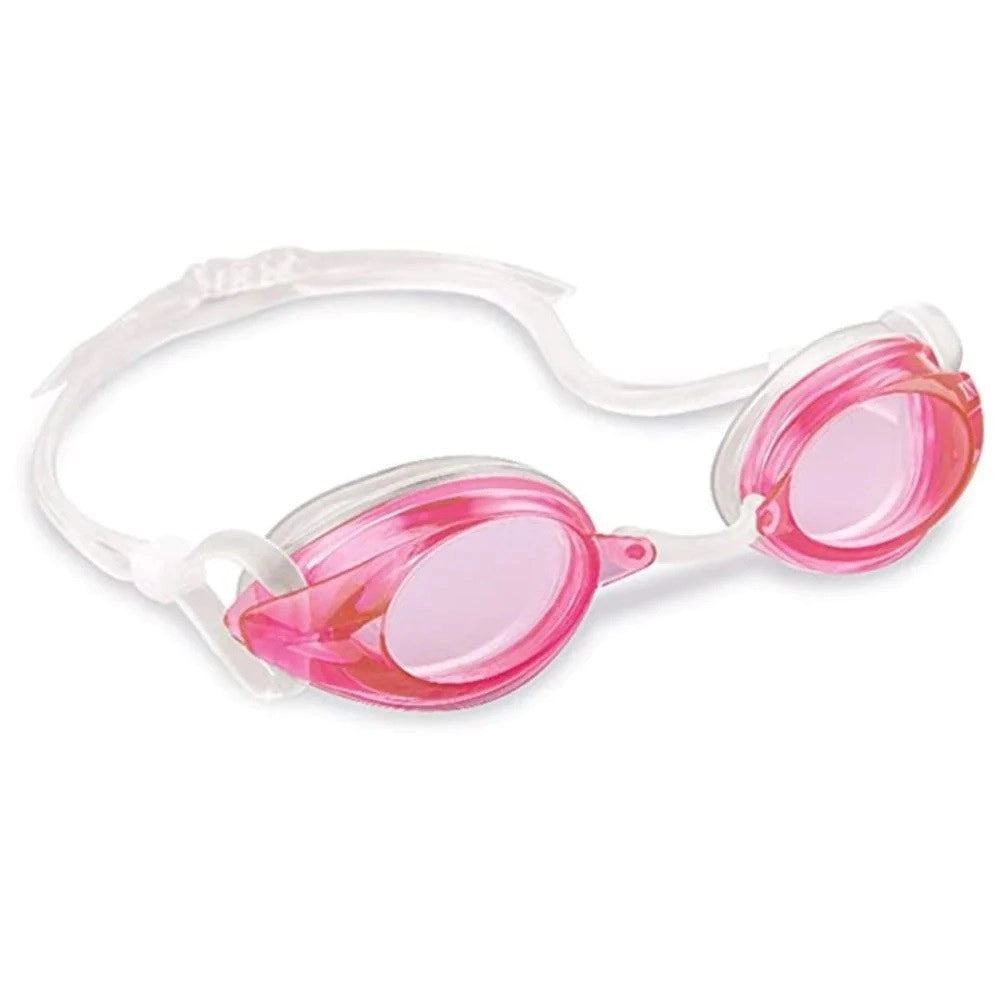 Trade Shop - Occhialini Sportivi Race Pro Bambini +8 Anni Piscina Mare Lago Vari Colori 55684 -