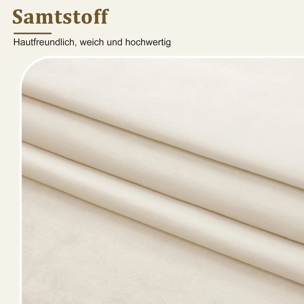 Letto Singolo Imbottito Contenitore ¨C Xylo ¨C Velluto Beige 90x190 con Rete a Doghe