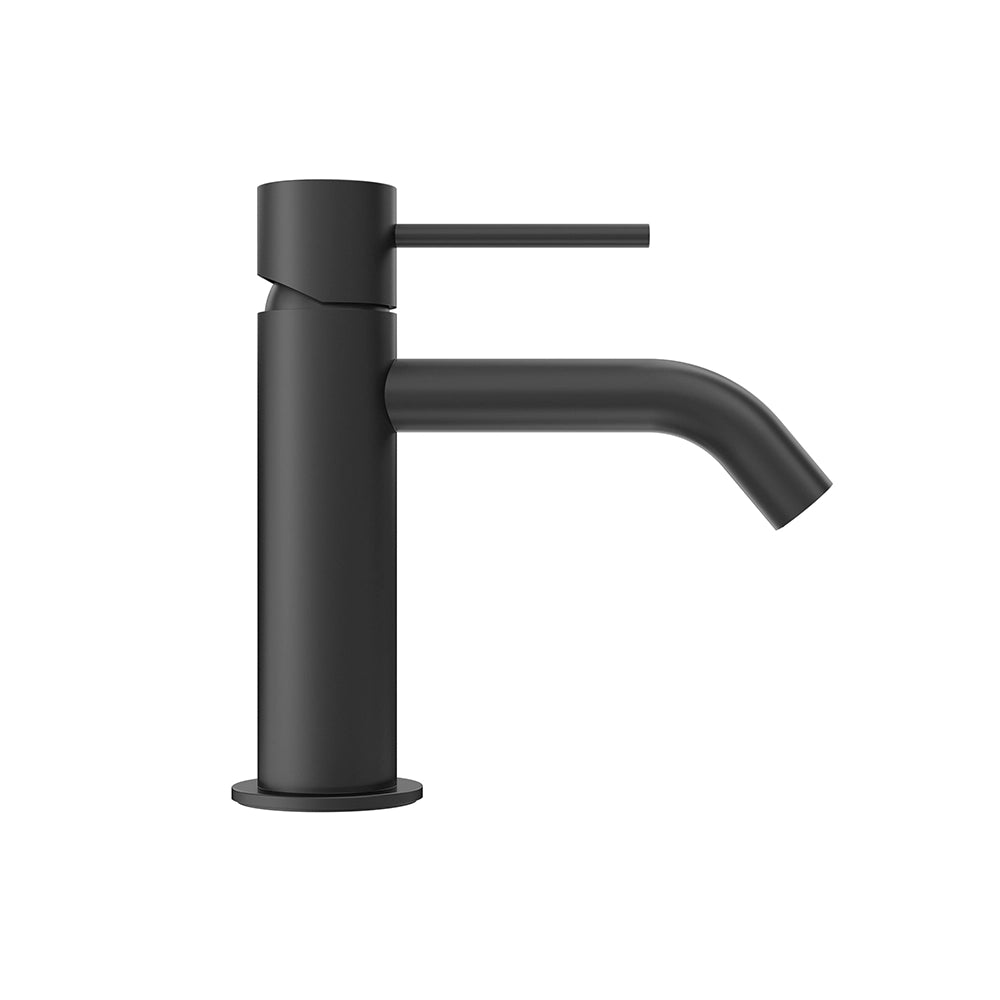 Set miscelatore lavabo, bidet ed incasso doccia monocomando in ottone nero opaco | Katharine