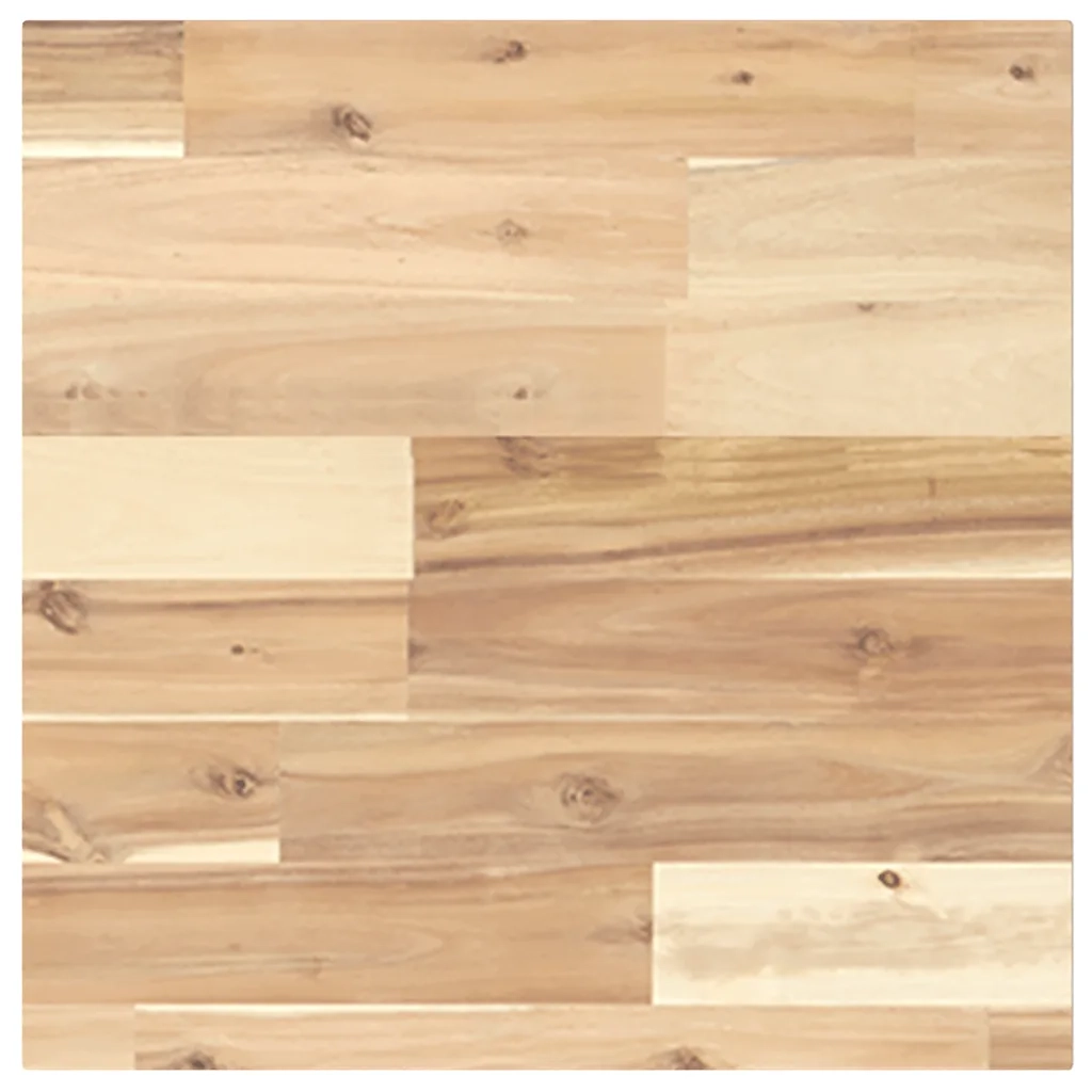 Piano Tavolo Quadrato 40x40x2 cm in Legno Massello di Acacia 4008706