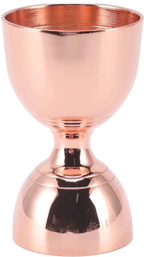 Misuratore Cocktail 30/60 ml - Cocktail Misuratore - Acciaio Inossidabile - Apertura Ampia - Strumento per Alcol - Leggero 105g - Cocktail Measuring Cup