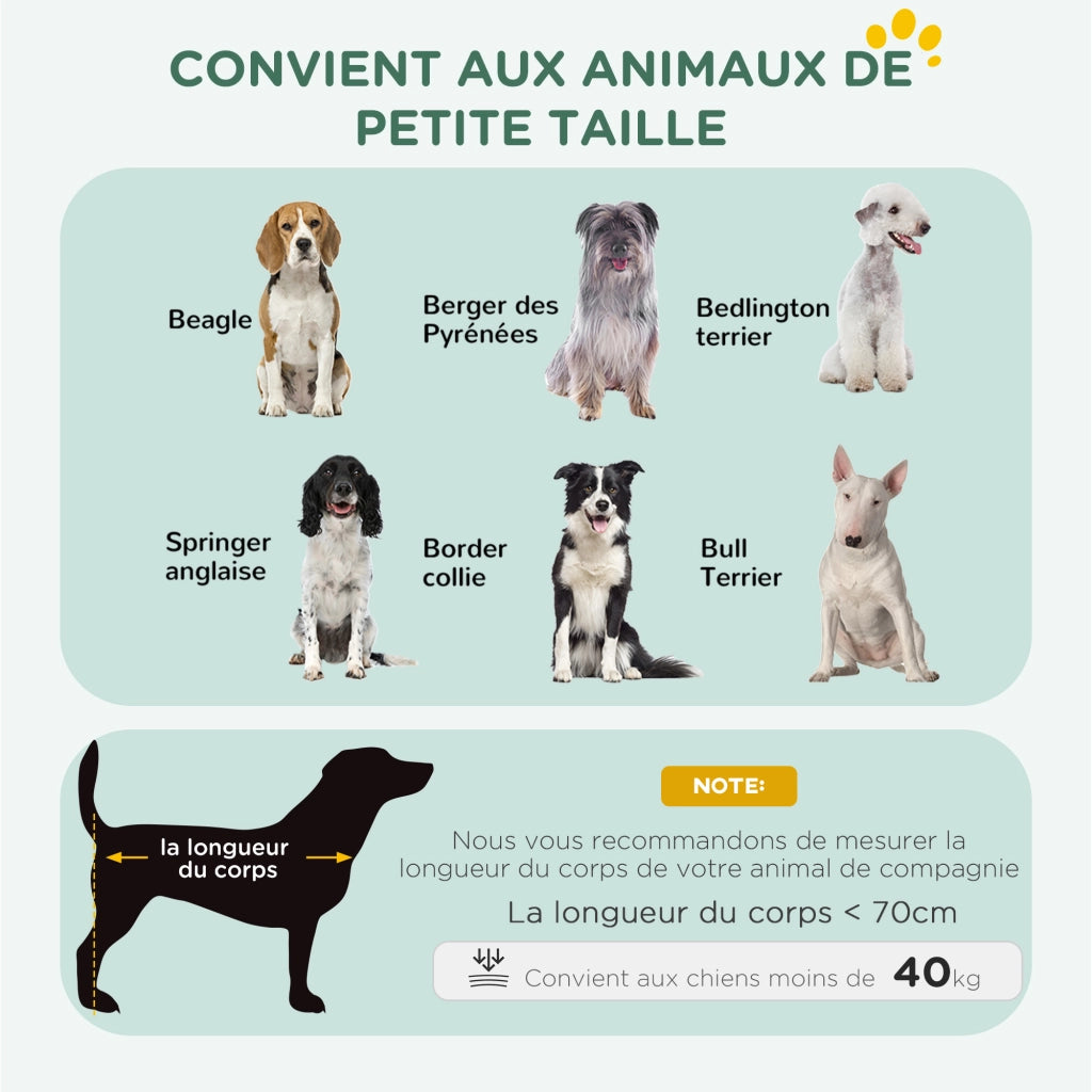 Casetta da trasporto per cani pieghevole con cuscino ¨C zephmum ¨C nero 105x70x75 cm