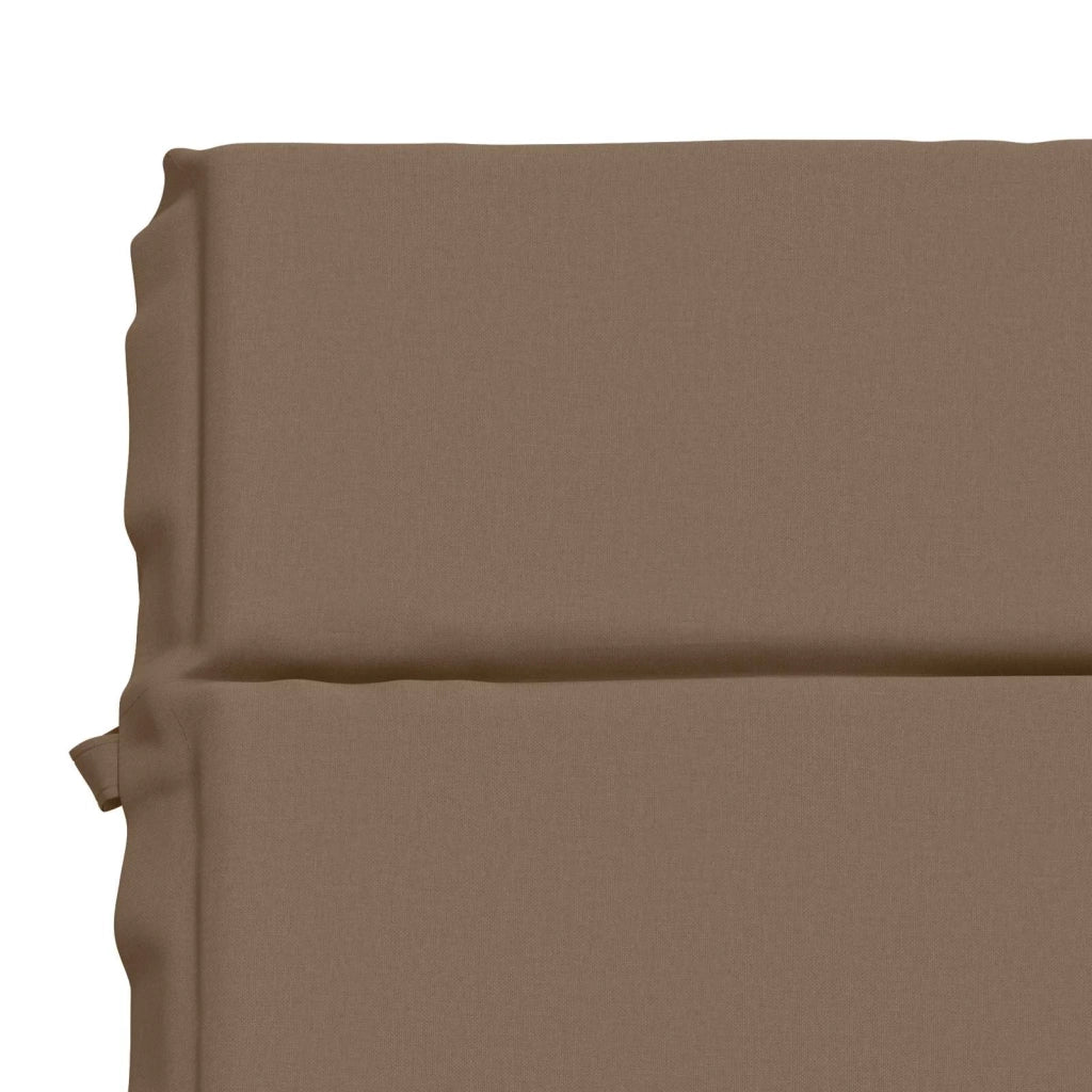 Cuscino per Lettino GEMERT 100% Poliestere Tortora 948589