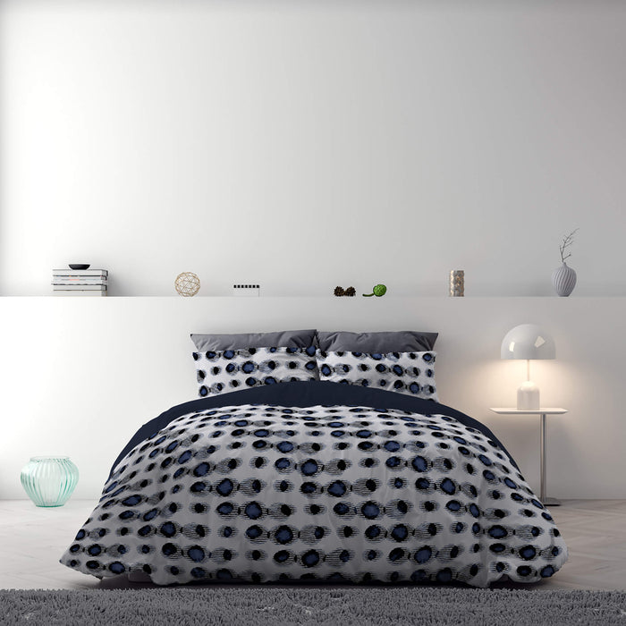 Copripiumino Matrimoniale con Stampa sul Sacco e Federe Doubleface Optical