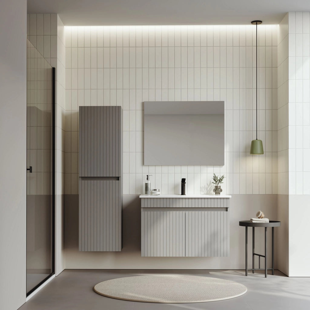 Mobile lavabo "Tivoli 85" - 85 x 45 x 57 cm - Cashmere opaco